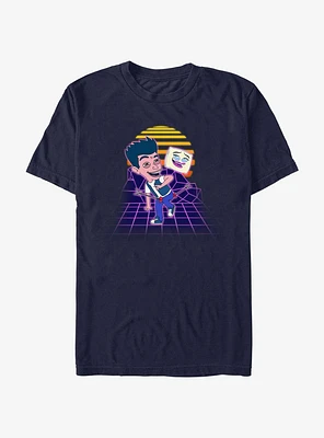 Big Mouth Jay Vaporwave T-Shirt