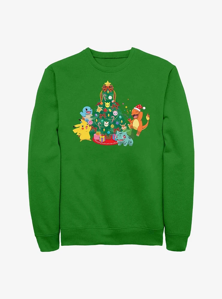 Pokemon Christmas Tree Sweatshirt