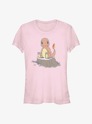 Pokemon Charmander Pose Girls T-Shirt