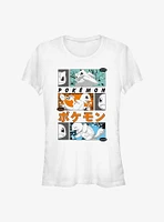 Pokemon Poster Starters Girls T-Shirt