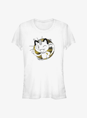 Pokemon Meowth Wink Girls T-Shirt