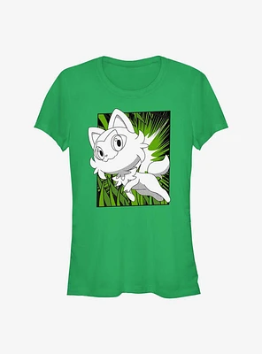 Pokemon Sprigatito Manga Style Girls T-Shirt