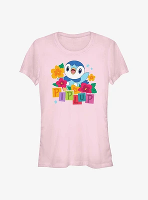 Pokemon Piplup Cutie Girls T-Shirt