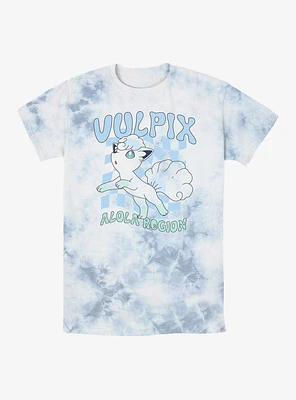 Pokemon Alola Vulpix Ice Tie-Dye T-Shirt