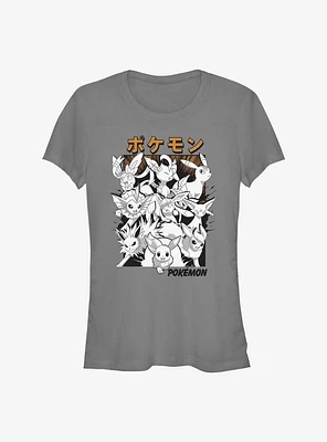 Pokemon Eevee Evolutions Poster Girls T-Shirt