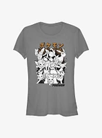 Pokemon Eevee Evolutions Poster Girls T-Shirt