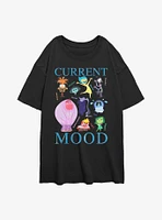 Disney Pixar Inside Out 2 Current Womens Oversized T-Shirt