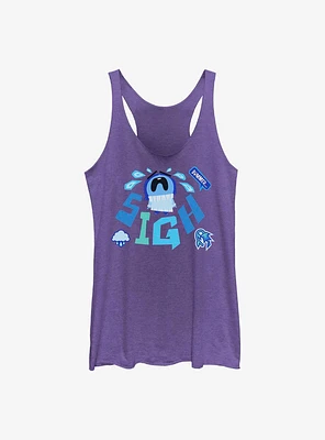 Disney Pixar Inside Out 2 Bummer Sigh Womens Tank Top