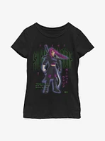 Disney Pixar Inside Out 2 Cursed Warrior Youth Girls T-Shirt