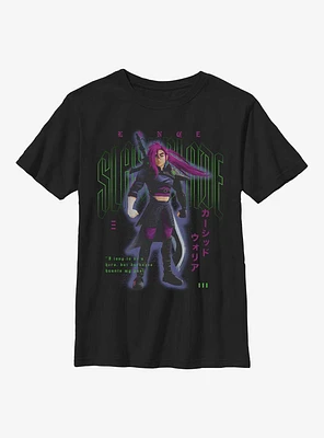 Disney Pixar Inside Out 2 Cursed Warrior Youth T-Shirt