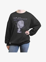 Disney Pixar Inside Out 2 Teen Angst Womens Oversized Sweatshirt