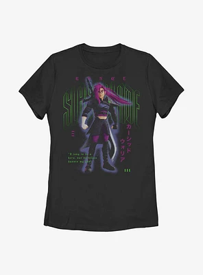 Disney Pixar Inside Out 2 Cursed Warrior Womens T-Shirt