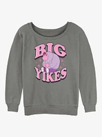 Disney Pixar Inside Out 2 Big Yikes Womens Slouchy Sweatshirt