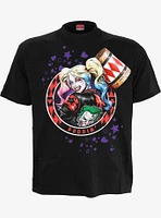 Spiral Harley Quinn Puddin' Front Print T-Shirt