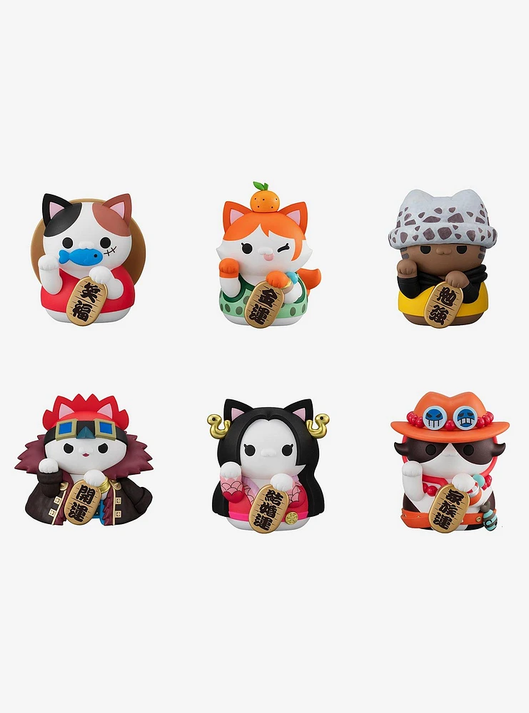 Megahouse One Piece Mega Cat Project Nyan Piece Nyaan! Beckoning Cat (Lucky Cat Pirates) Blind Box Figure