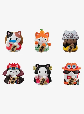 Megahouse One Piece Mega Cat Project Nyan Piece Nyaan! Beckoning Cat (Lucky Cat Pirates) Blind Box Figure