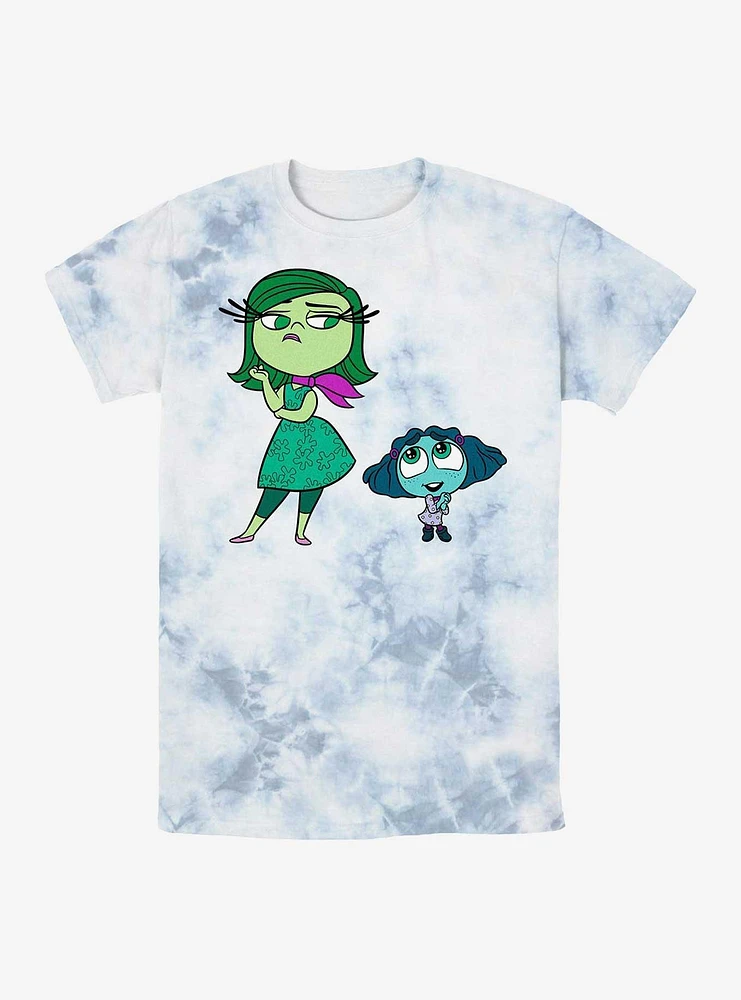 Disney Pixar Inside Out 2 Cute Envy And Disgust Tie-Dye T-Shirt