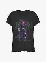 Disney Pixar Inside Out 2 Cursed Warrior Slashblade Girls T-Shirt