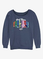 Disney Pixar Inside Out 2 Feel Your Feelings Girls Slouchy Sweatshirt