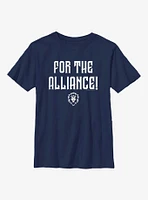 World of Warcraft For The Alliance Youth T-Shirt