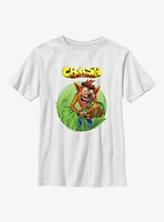 Crash Bandicoot Jungle Badge Youth T-Shirt