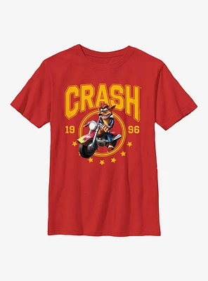 Crash Bandicoot Collegiate Youth T-Shirt