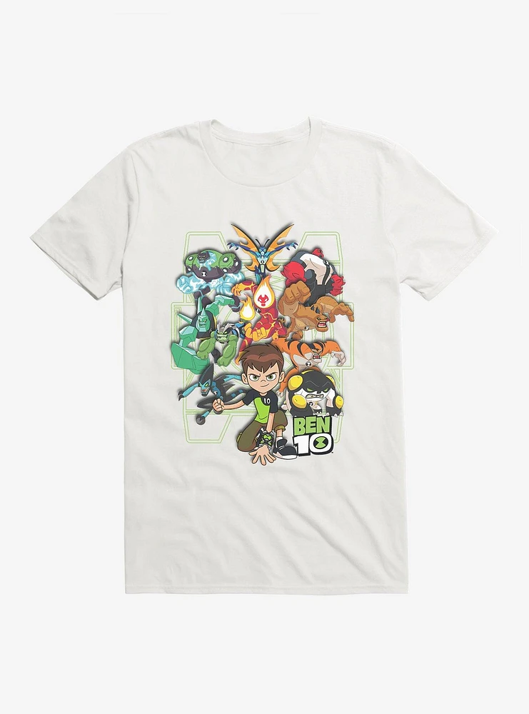 Ben 10 Ready To Go Group T-Shirt