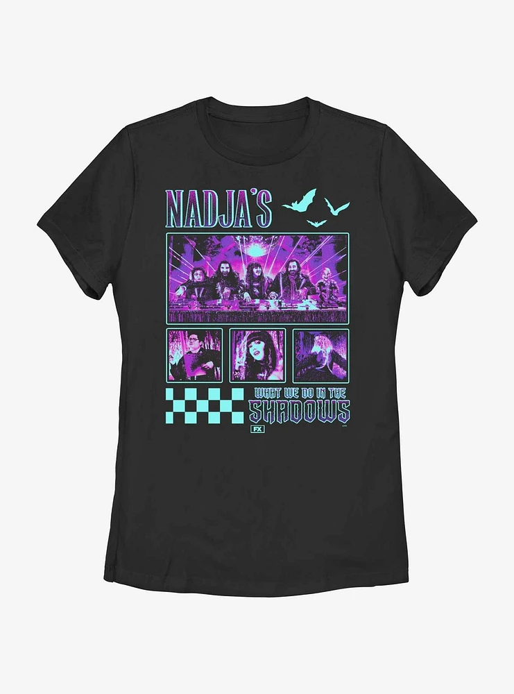 What We Do The Shadows Nadja'S Infographic Womens T-Shirt