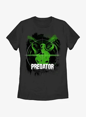 Alien Predator Pointer Womens T-Shirt