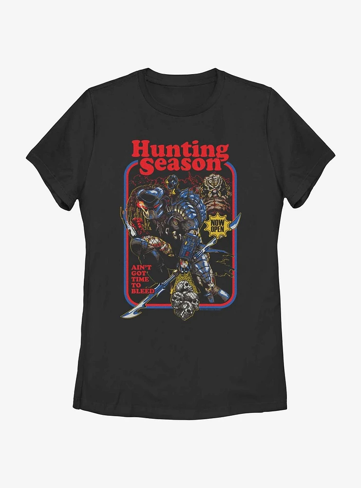 Alien Hunting Season Womens T-Shirt