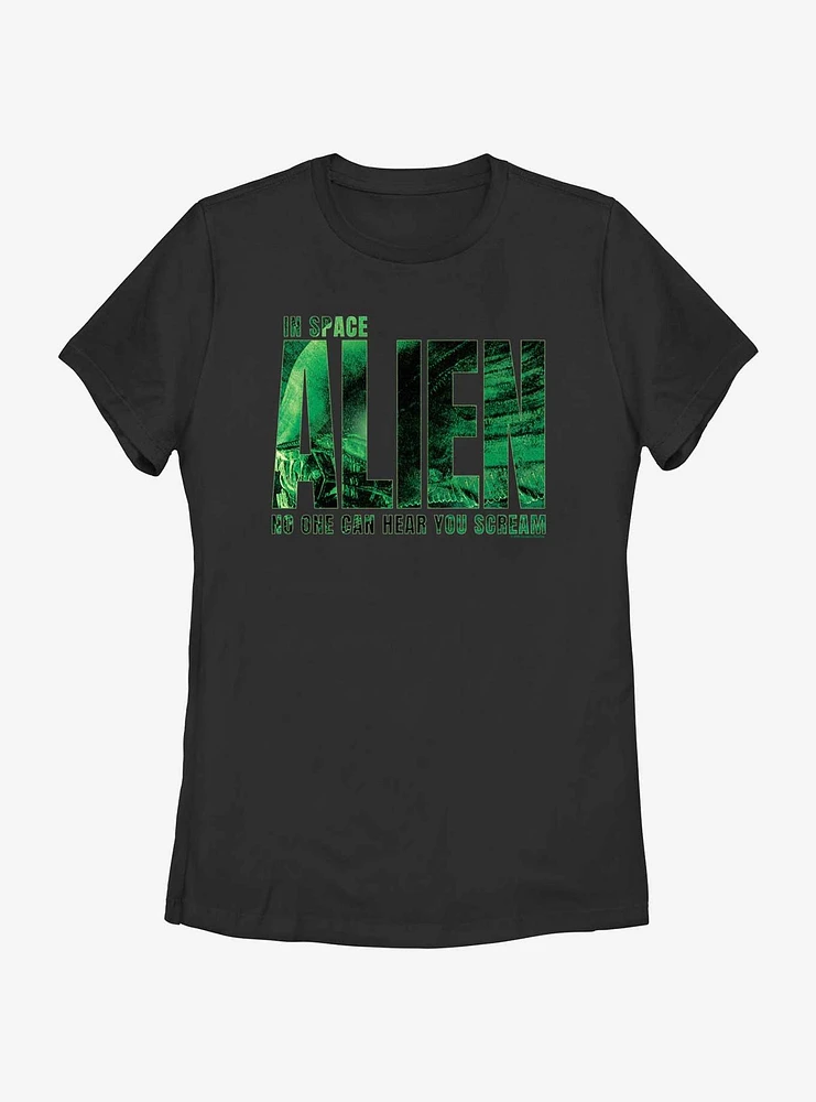 Alien Inside Womens T-Shirt