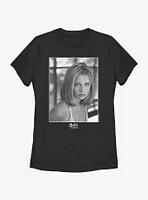 Buffy The Vampire Slayer Portrait Style Logo Womens T-Shirt