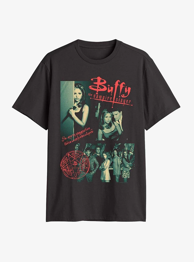 Buffy The Vampire Slayer Multi Image T-Shirt