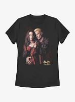 Buffy The Vampire Slayer Blood Love Womens T-Shirt