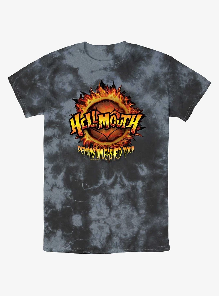 Buffy The Vampire Slayer Hell Mouth Demons Unleashed Tie-Dye T-Shirt