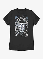 Edward Scissorhands Ed Comic Closeup Womens T-Shirt