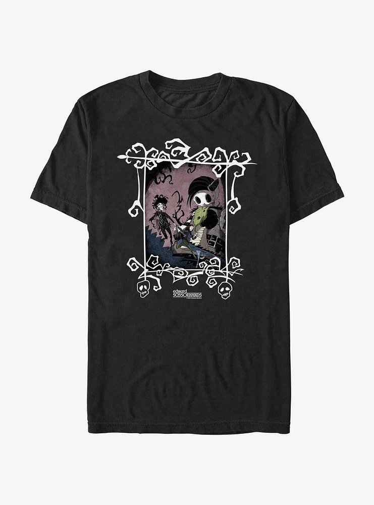 Edward Scissorhands Comic Frame T-Shirt