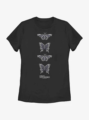 Edward Scissorhands Butterfly Womens T-Shirt