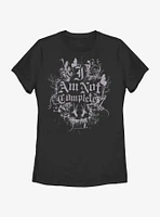 Edward Scissorhands Not Complete Goth Style Womens T-Shirt