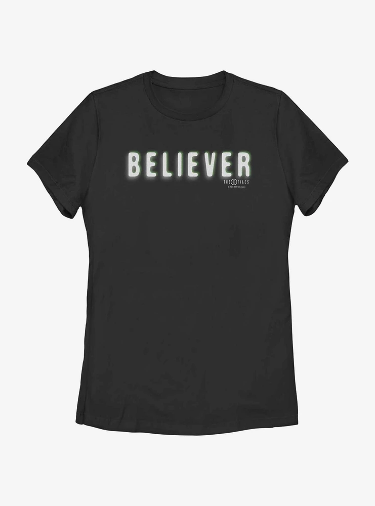 X-Files Believer Womens T-Shirt