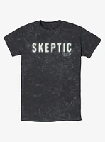 X-Files Skeptic Mineral Wash T-Shirt