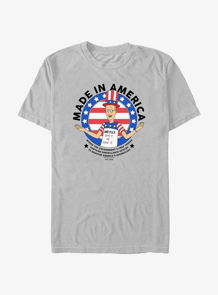 King of the Hill Government Free Cheese T-Shirt