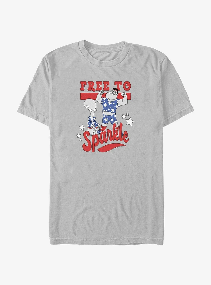 American Dad Free To Sparkle T-Shirt