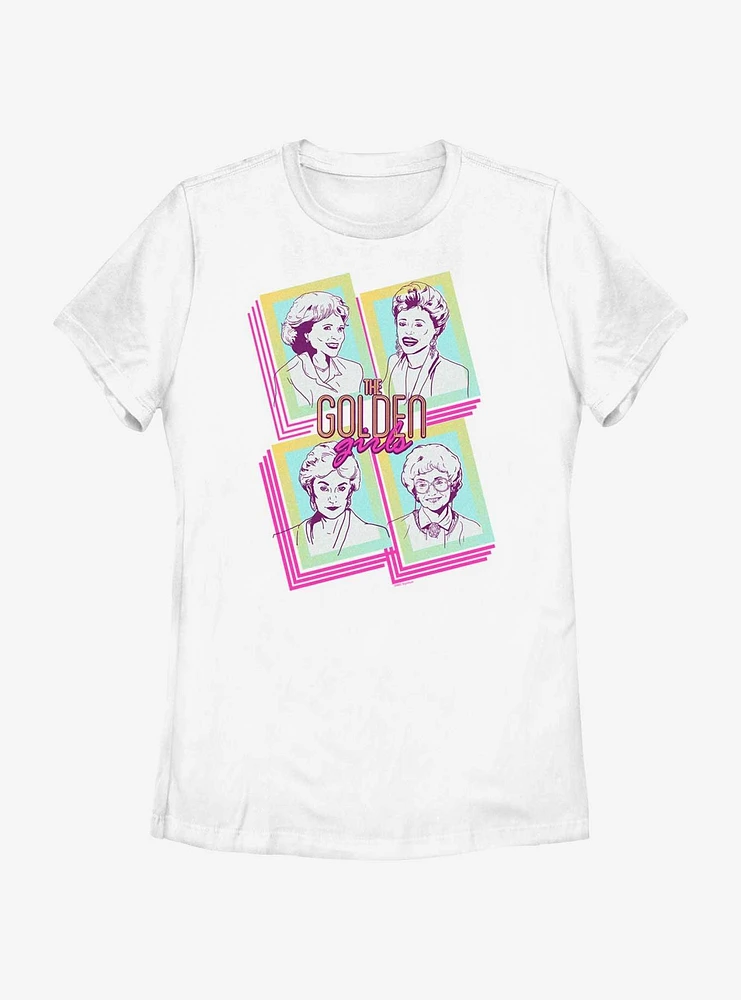 Golden Girls Retro Boxed Womens T-Shirt