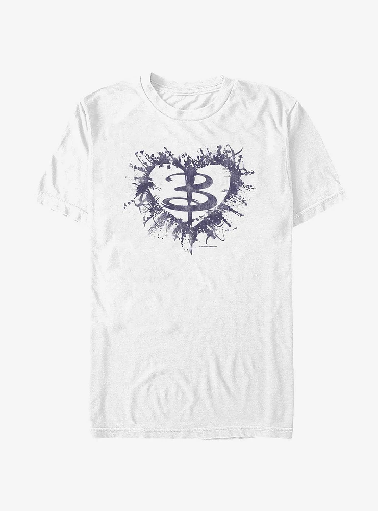 Buffy The Vampire Slayer Heart T-Shirt