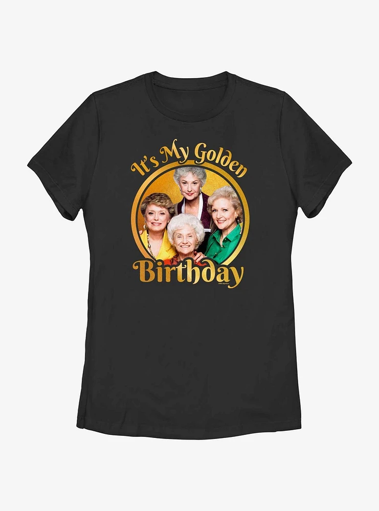 Golden Girls My Birthday Womens T-Shirt