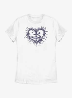 Buffy The Vampire Slayer Heart Womens T-Shirt