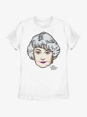 Golden Girls Dorothy Bigface Womens T-Shirt