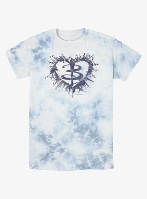 Buffy The Vampire Slayer Heart Tie-Dye T-Shirt