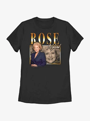 Golden Girls Rose 90S Boxup Womens T-Shirt